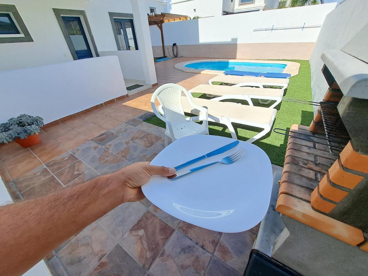 Villa Linda Con Piscina Privada Playa Blanca  Extérieur photo