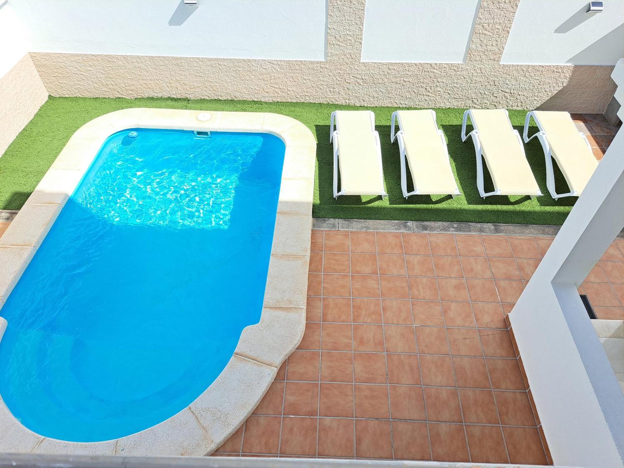 Villa Linda Con Piscina Privada Playa Blanca  Extérieur photo