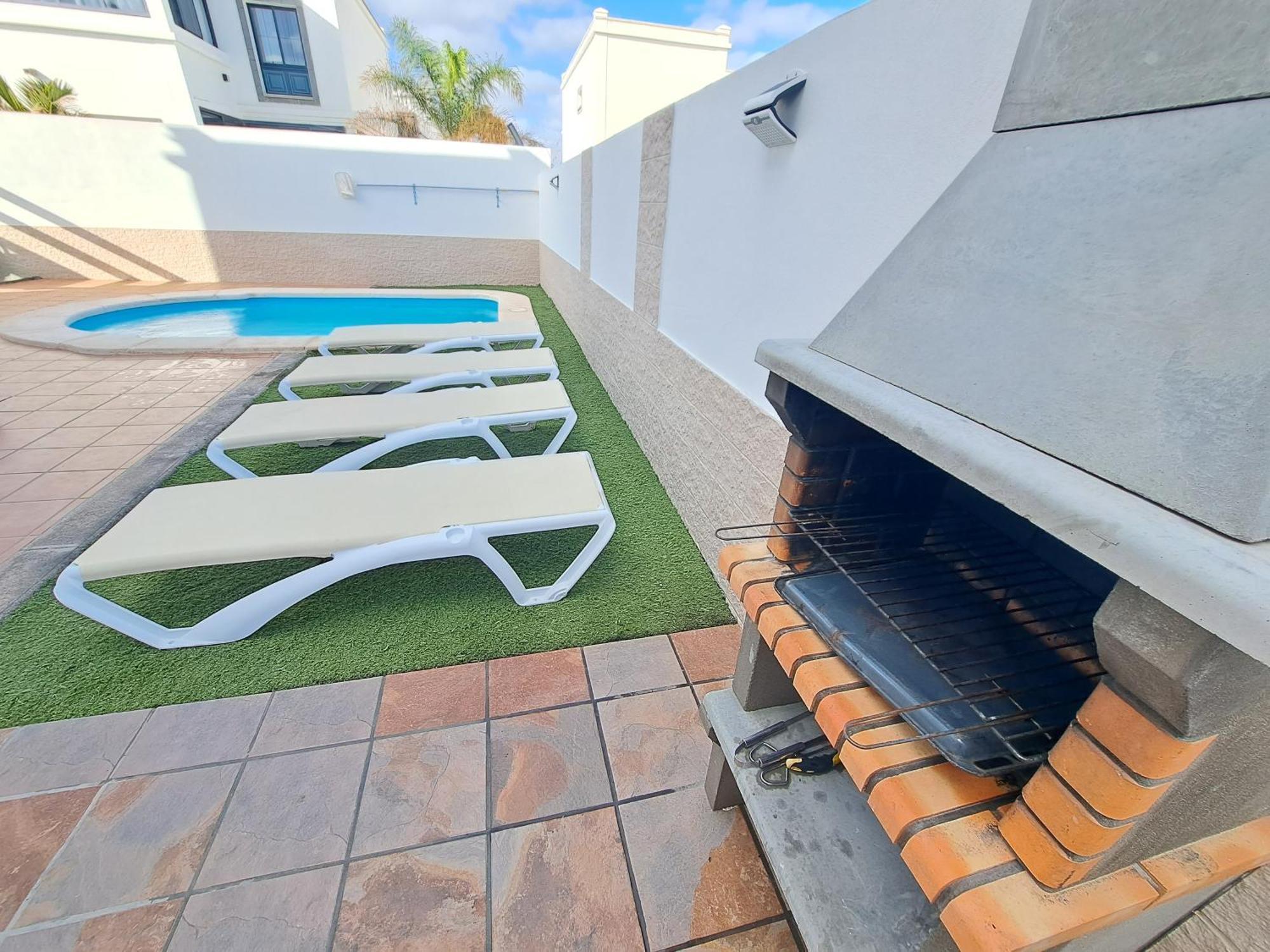 Villa Linda Con Piscina Privada Playa Blanca  Extérieur photo