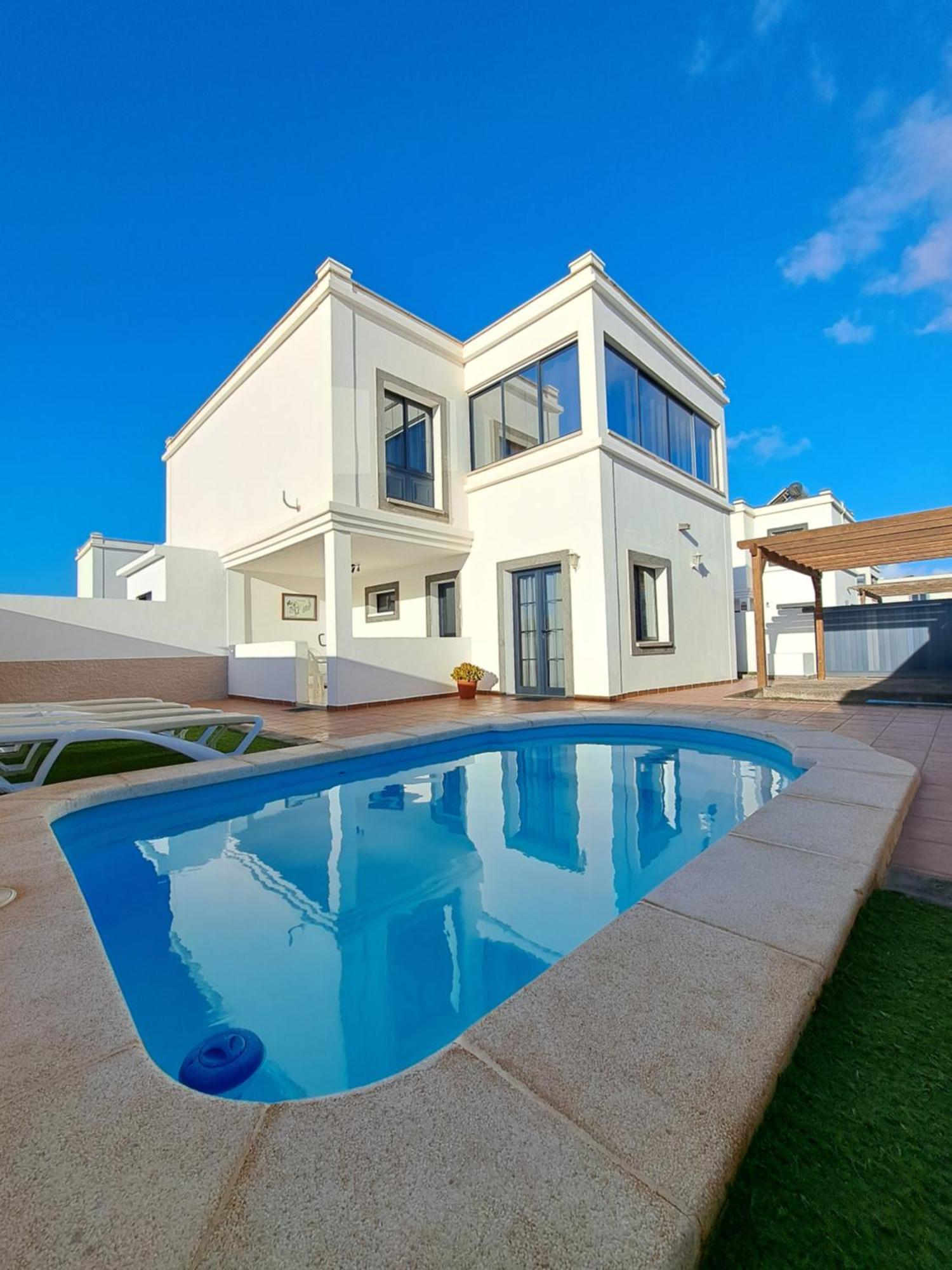 Villa Linda Con Piscina Privada Playa Blanca  Extérieur photo